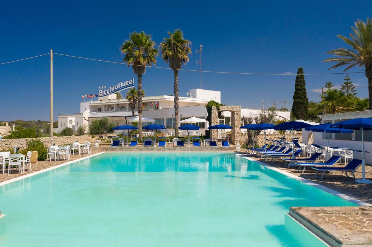 Picchio Hotel Pescoluse Marina Di Pescoluse Exteriör bild