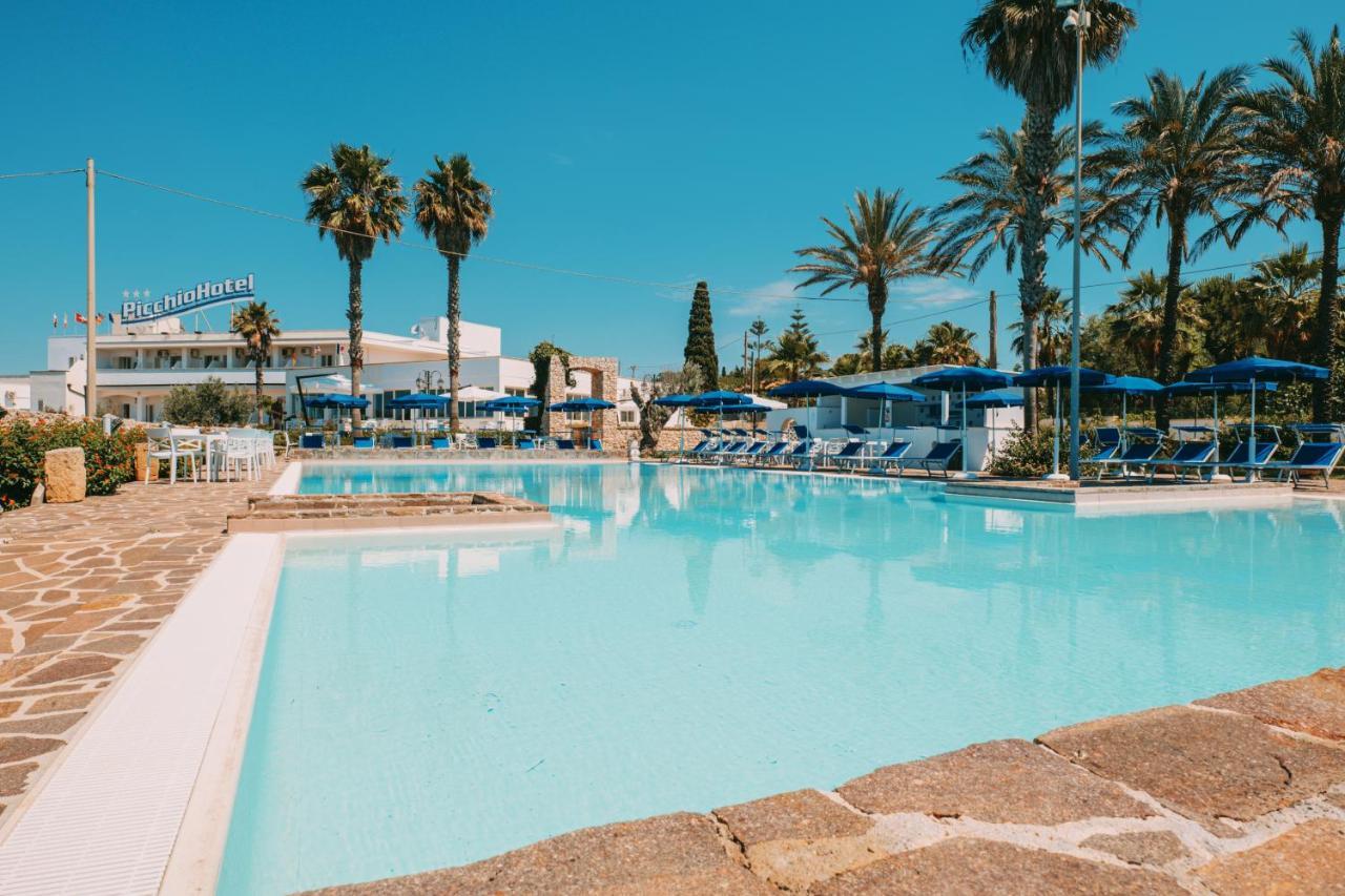 Picchio Hotel Pescoluse Marina Di Pescoluse Exteriör bild